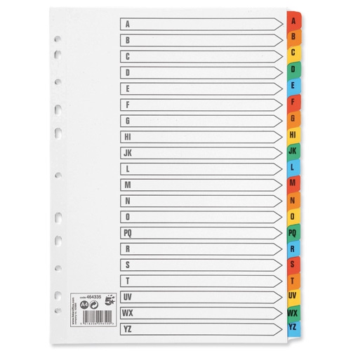 A-Z Divider Set