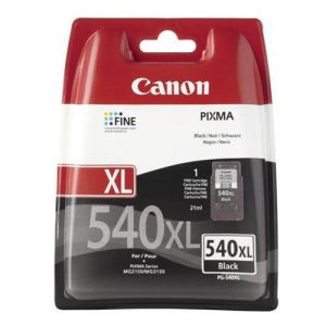 Canon PG-540XL Inkjet Cartridge High Yield Page Life 600pp Black Ref 5222B005AA | 100123