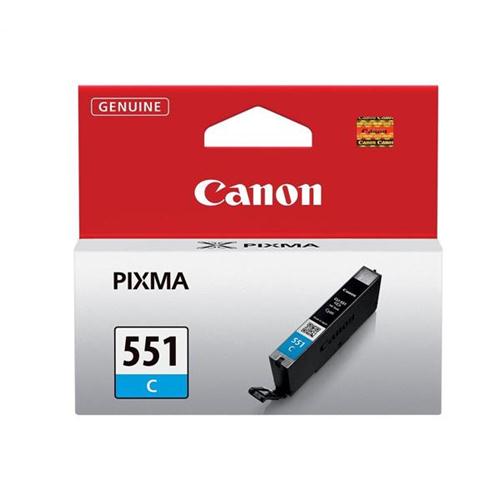Canon CLI-551C Inkjet Cartridge Page Life 304pp Cyan Ref 6509B001 | 103446