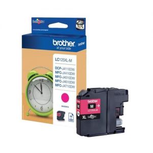 Brother Inkjet Cartridge Page Life 1200pp Magenta Ref LC125XLM | 103488