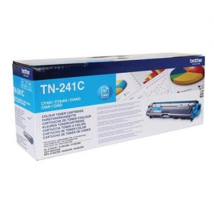 Brother Laser Toner Cartridge Page Life 1400pp Cyan Ref TN241C | 104859