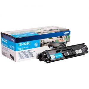 Brother Laser Toner Cartridge High Yield Page Life 3500pp Cyan Ref TN326C | 112062