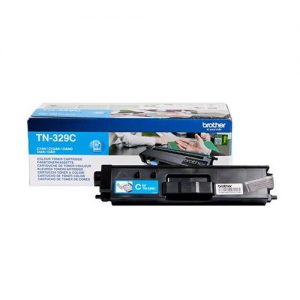 Brother Laser Toner Cartridge Super High Yield Page Life 6000pp Cyan Ref TN329C | 112067