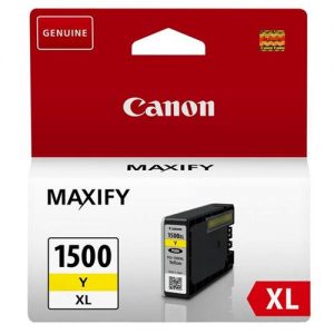 Canon PGI-1500XLC Inkjet Cartridge High Yield 12ml Page Life 935pp Yellow Ref 9195B001AA | 123296