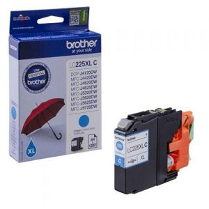 Brother Inkjet Cartridge High Yield 11.8ml Page Life 1200pp Cyan Ref LC225XLC | 123310