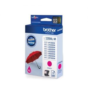 Brother Inkjet Cartridge High Yield 11.8ml Page Life 1200pp Magenta Ref LC225XLM | 123311