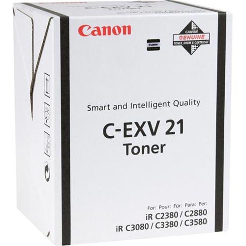 Canon CEXV21 Laser Toner Cartridge Page Life 26000pp Black Ref IR2880BTONER | 123484