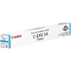 Canon CEXV34 Laser Toner Cartridge Page Life 19000pp Cyan Ref IR2020CTONER | 123511