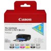 Canon PGI-550/CLI-551 Inkjet Cartridges Multipack C/M/Y/K/GY Ref 6496B005 [Pack 6] | 132783