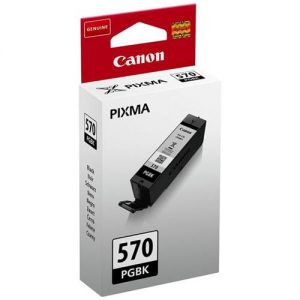 Canon PGI-570 InkJet Cartridge Page Life 300pp Black Ref 0372C001 | 132847
