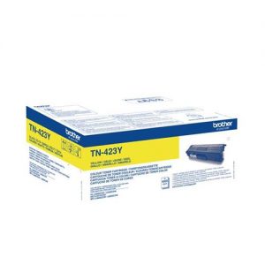 Brother TN423Y Toner Cartridge High Yield Page Life 4000pp Yellow Ref TN423Y | 147684