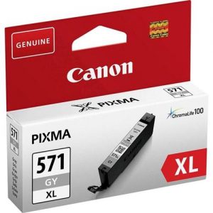 Canon CLI-571XL Inkjet Cartridge Page Life 650pp Grey 0335C001 | 149960