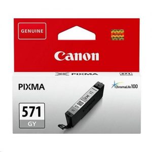 Canon CLI-571 Inkjet Cartridge Page Life 125pp Capacity 7ml Grey Ref 0389C001 | 159572