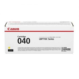 Canon 040 Laser Toner Cartridge Page Life 5400pp Yellow Ref 0454C001 | 160820