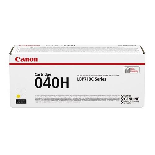Canon 040H Laser Toner Cartridge High Yield Page Life 10000pp Yellow Ref 0455C001 | 161905