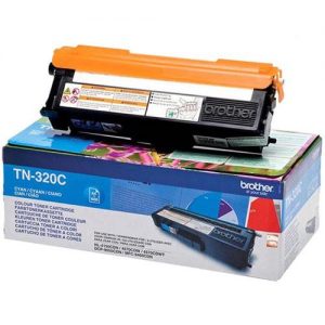 Brother Laser Toner Cartridge Page Life 1500pp Cyan Ref TN320C | 256244