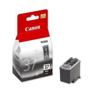 Canon PG-37 Inkjet Cartridge Page Life 220pp Black Ref 2145B001 | 474184