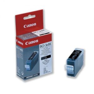 Canon BCI-3EBK Inkjet Cartridge Page Life 420pp Photo Black Ref 4479A002 | 619615