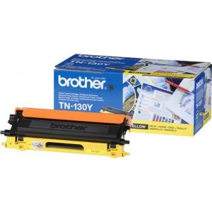 Brother Laser Toner Cartridge Page Life 1500pp Yellow Ref TN130Y | 718570