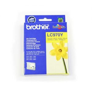 Brother Inkjet Cartridge Page Life 300pp Yellow Ref LC970Y | 780522