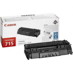 Canon CRG-715 Laser Toner Cartridge Page Life 3000pp Black Ref 1975B002 | 793191