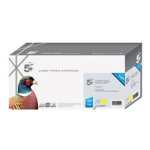 5 Star Office Remanufactured Laser Toner Cartridge 2000pp Yellow [HP No. 124A Q6002A Alternative] | 925974