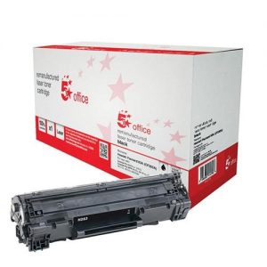 5 Star Office Remanufactured Laser Toner Cartridge Page Life 1500 Black [HP No. 83A CF283A Alternative] | 940511