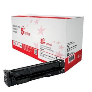 5 Star Office Remanufactured Laser Toner Cartridge 1500pp Black [HP No. 201A CF400A Alternative] | 940627