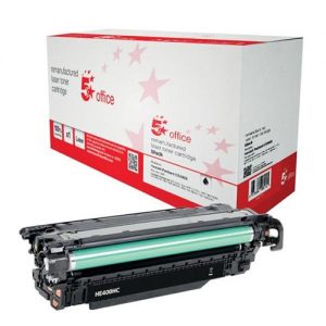 5 Star Office Remanufactured Laser Toner Cartridge Page Life 11000pp Black [HP 507X CE400X Alternative] | 940791