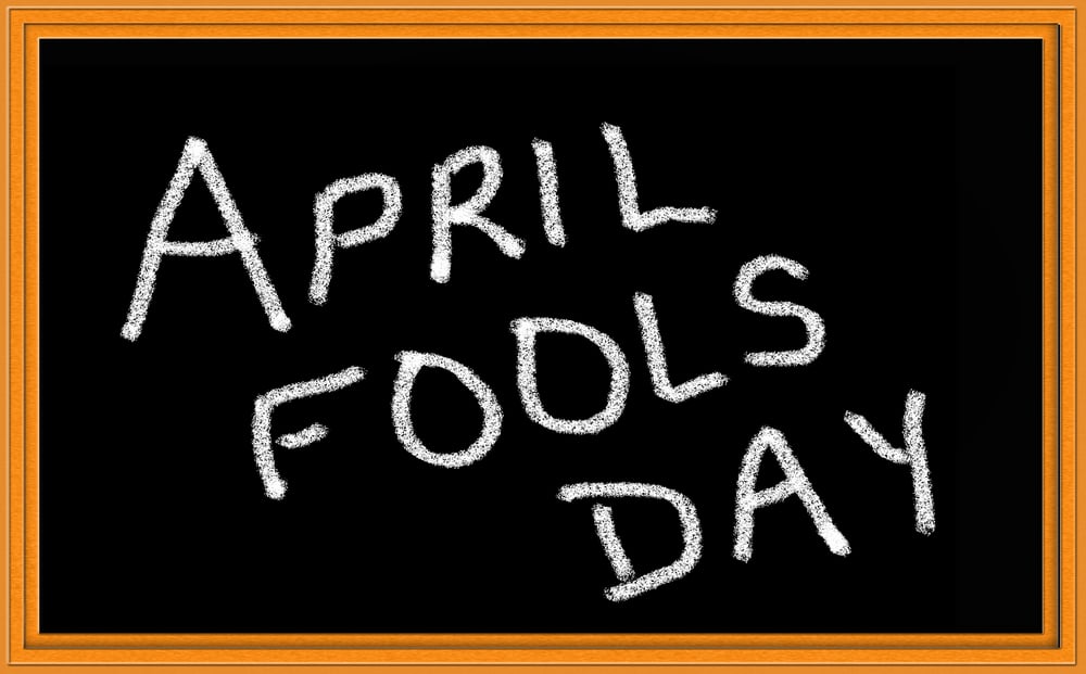 April fool! 3
