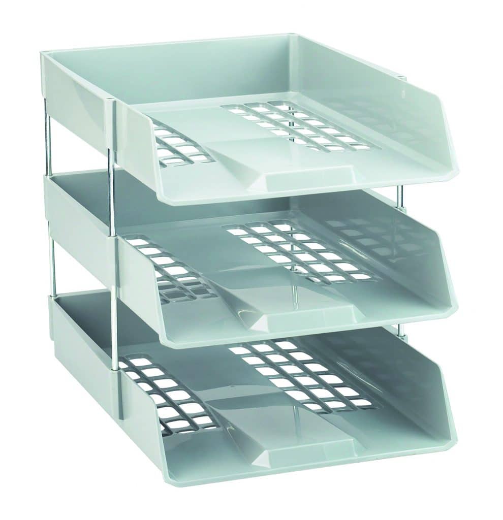 1132lgry_1 - Avery Letter Trays