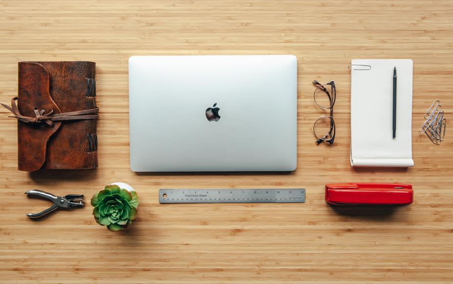 Organised Tidy Office Desk Stationery