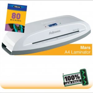 Fellowes Mars A4 Home and Personal Laminator with 100% Jam Free* Mechanism |