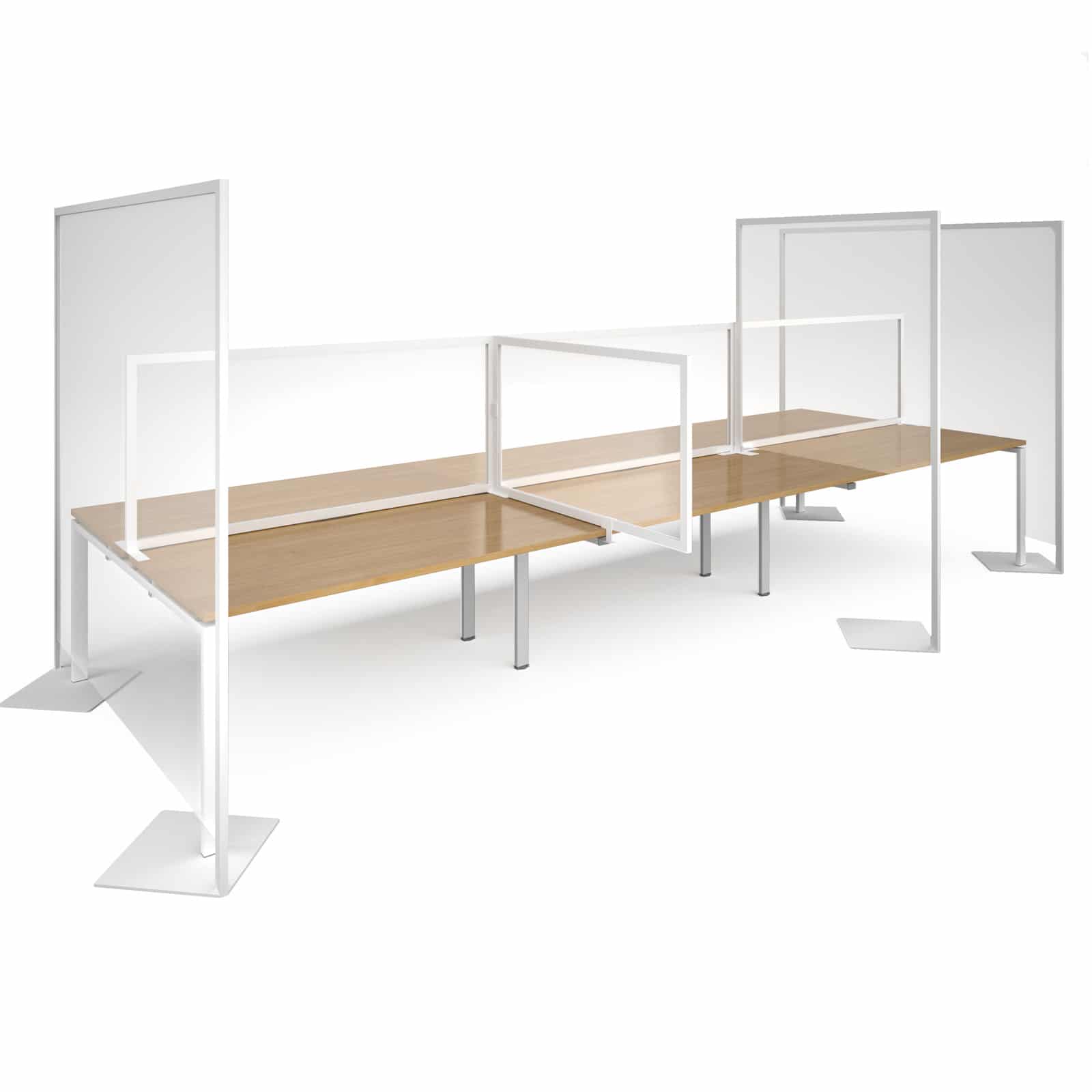 Acrylic Desk Screens, 1 Quality Desk Partitions Octopus UK