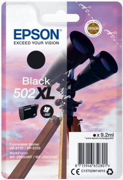 Epson 502XL Black Ink