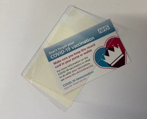 Protect Your Covid-19 Vaccination Card From Spills & Dirt 1