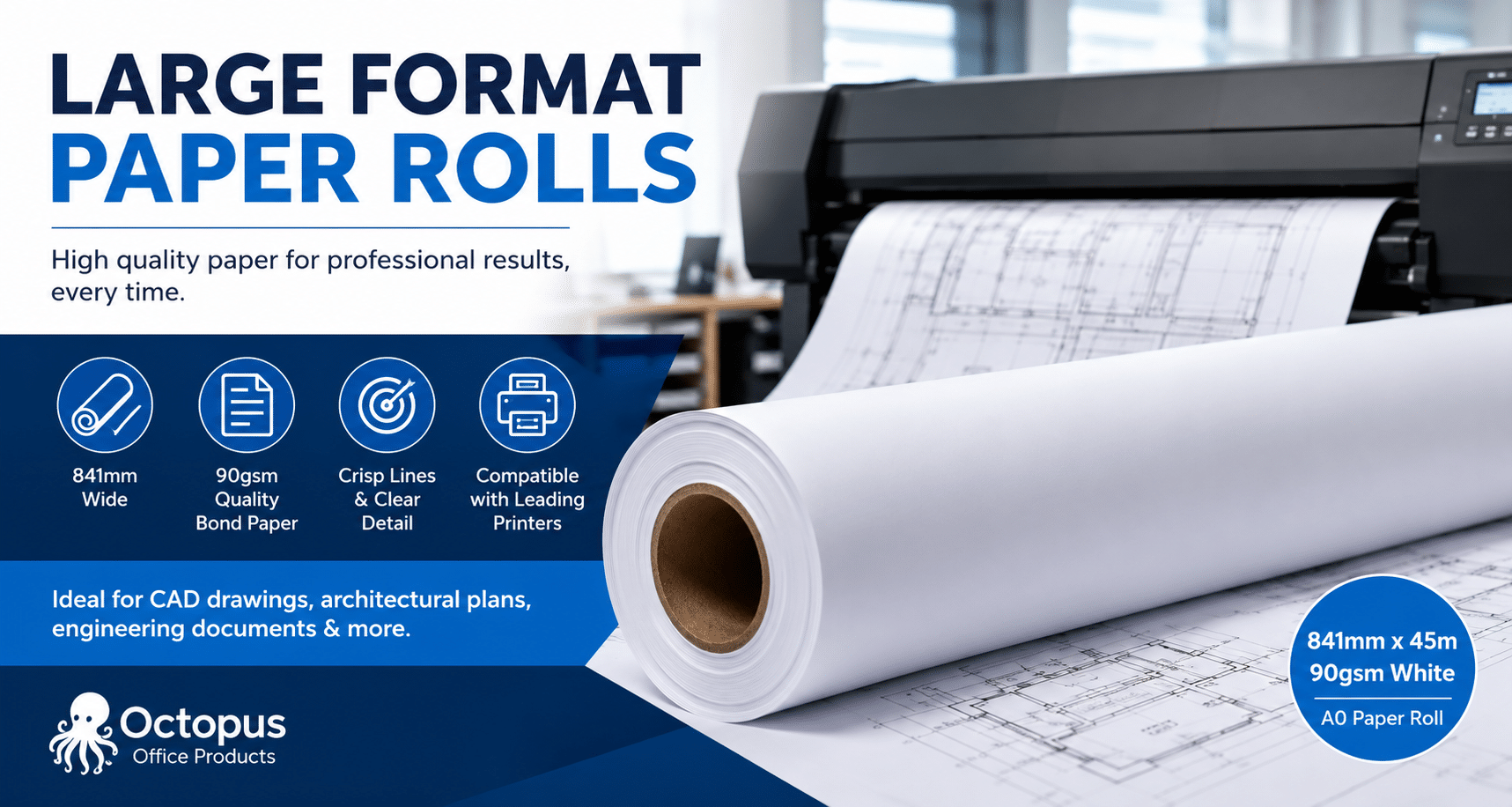 A0 Paper Rolls 1 A0 Paper Rolls