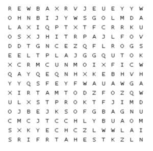 September 2026 Wordsearch Competition